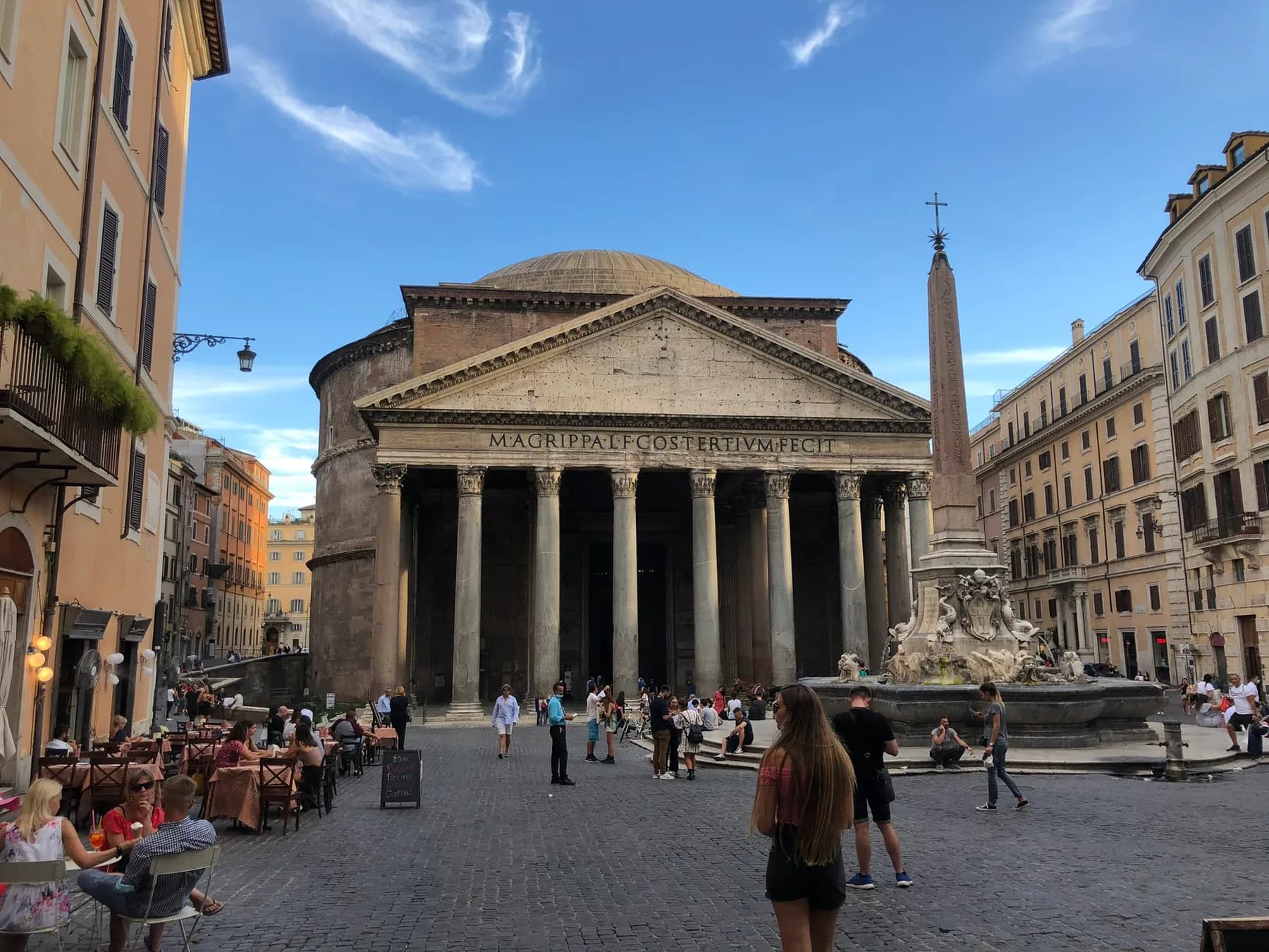 Pantheon aan Piazza della Rotonda in Rome