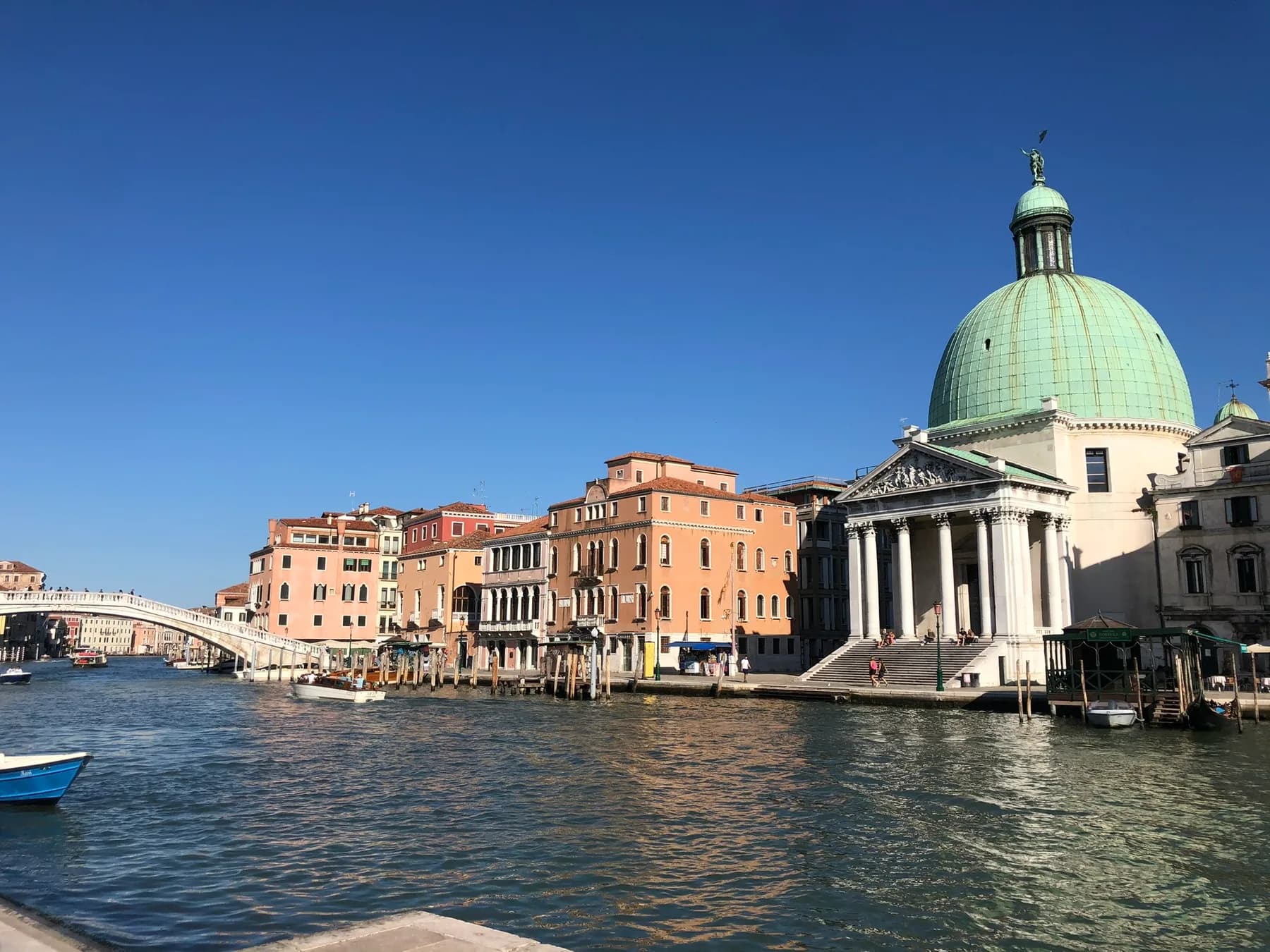 Canal Grande met de kerk San Simeone Piccolo